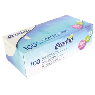 Ecodoo Tissue box bio 100 Stuks