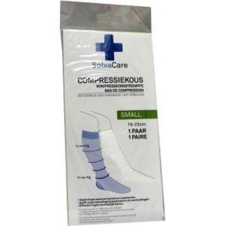 Solvacare Compressiekous wit S 19 - 23 cm 1 Paar