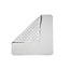 Douchemat 53 x 53cm 1 Stuks
