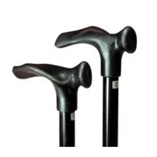 Able 2 Wandelstok comfort opvouw zwart rechts 1 Stuks