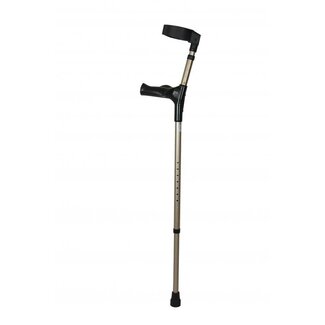 Able 2 Able 2 Elleboogkrukken dubbel verstelbaar brons metallic 2 Stuks