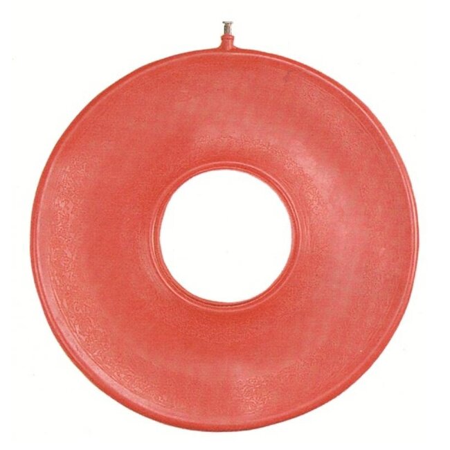 Ringkussen opblaasbaar rubber 41cm 1 Stuks