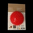 Massagebal 9cm rood 1 Stuks