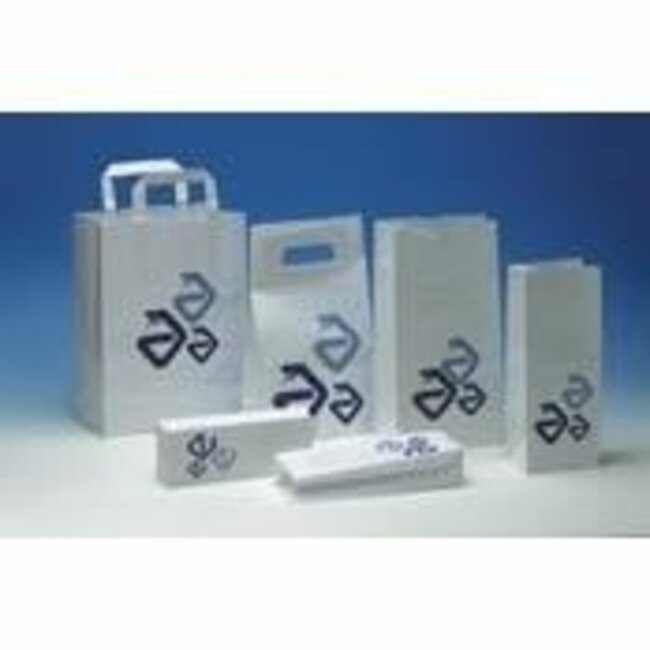 Zak papier escupac 11 x 7.5 x 27cm 500 Stuks
