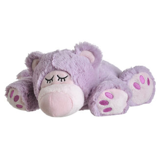 Warmies Sleepy bear lila 1 Stuks