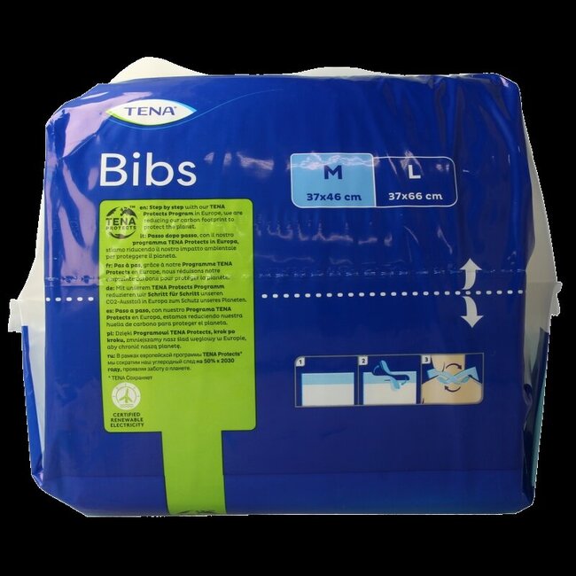 Tena Bibs 37 x 46cm 150 Stuks