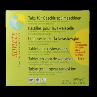 Sonett Vaatwasmachine tablet 25 Stuks