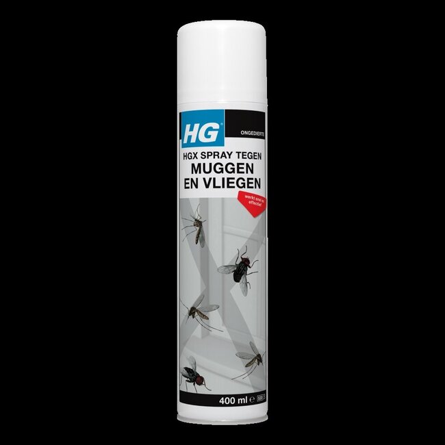 X muggen/vliegen spray 400 Milliliter