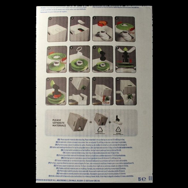 Nettoyant multi-usages Ecover citronnelle/gingembre 15 litres