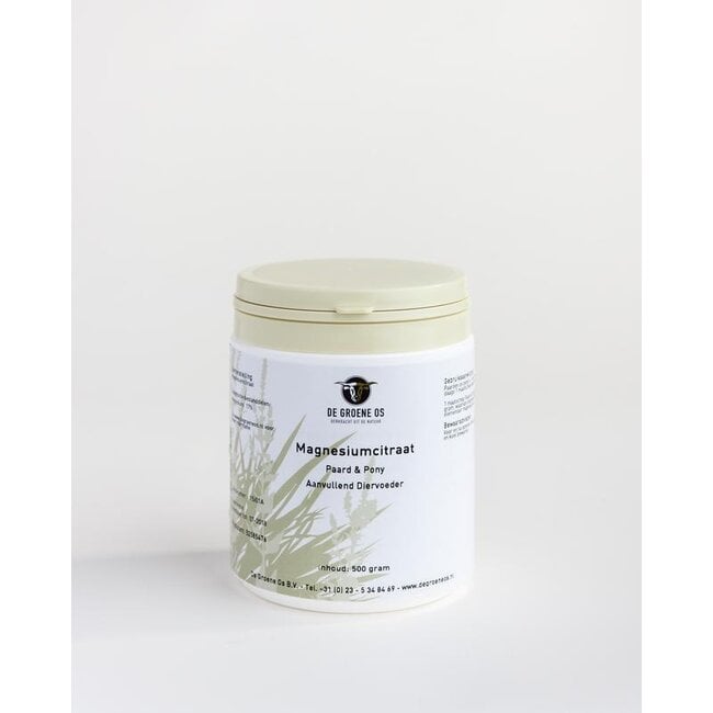 Magnesiumcitraat paard/pony 500 Gram