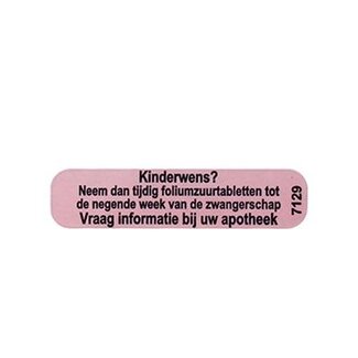 Spruyt Hillen Sticker kinderwens 1000 Stuks