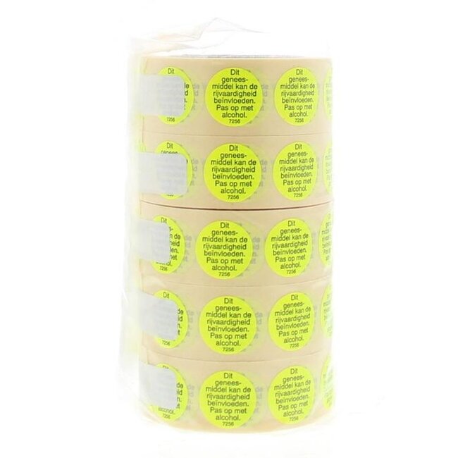 Sticker rijvaardigheid 2500 Stuks
