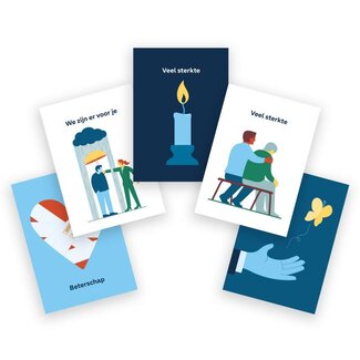 Service Apotheek Rouw/sterkte kaartenset  zonder envelop 1 Set