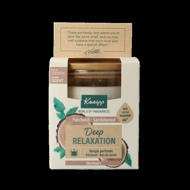 Geurkaars sandelwood patchouli  145 Gram