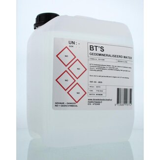 BT'S Gedemineraliseerd water 5 Liter