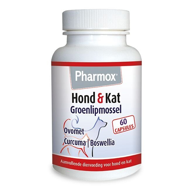 Hond & kat groenlipmossel 60 Capsules