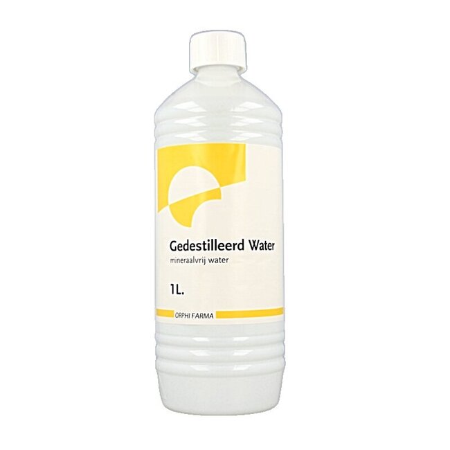 Gedestilleerd water 1 Liter