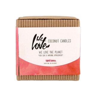 We Love Bougie à la noix de coco We Love Sweet Senses 1 pièce
