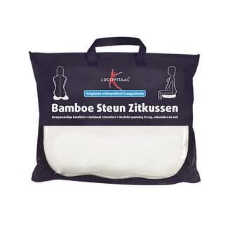 Lucovitaal Bamboe zitkussen 1 Stuks
