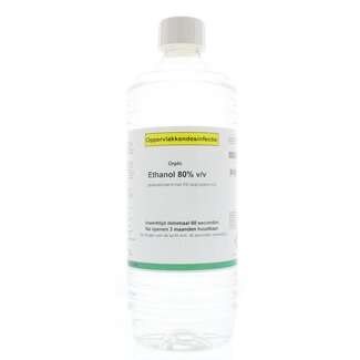 Orphi Alcohol 80% ethanol met 5% IPA 1 Liter