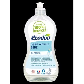 Ecodoo Ecodoo Liquide vaisselle hypoallergénique bio spécial bébé 500 ml