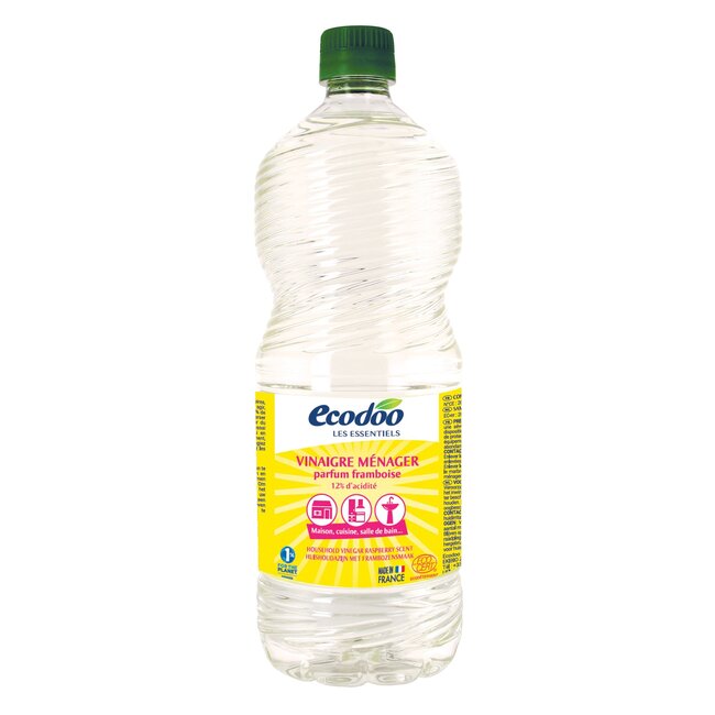 Witte alcoholazijn met frambozengeur bio 1 Liter