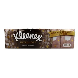 Kleenex Ultrasoft zakdoek 10 Stuks