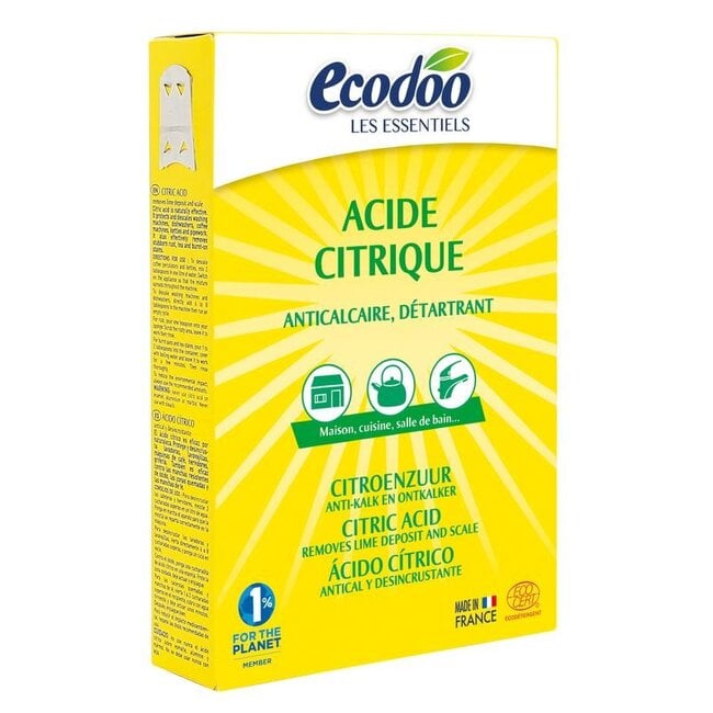 Citroenzuur anti-kalk en ontkalker eco 350 Gram