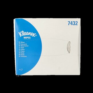 Kleenex Lingettes médicales Kleenex 12 x 22 cm, 80 pièces