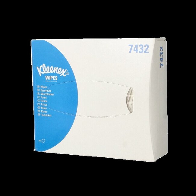Lingettes médicales Kleenex 12 x 22 cm, 80 pièces