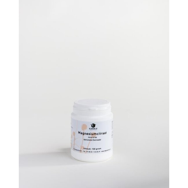 Magnesiumcitraat hond/kat 100 Gram