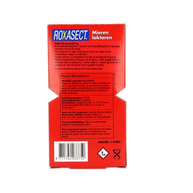 Roxasect Boîte Anti-Fourmis 2 Pièces