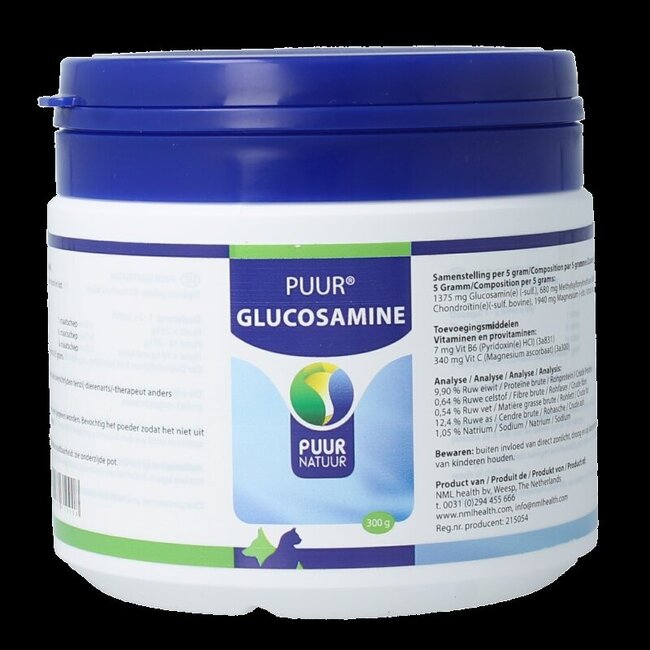 Glucosamine hond & kat 300 Gram