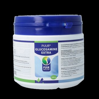 Puur Glucosamine extra hond/kat 250 Gram