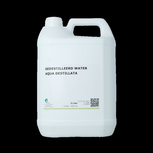 Gedestilleerd water 5 Liter