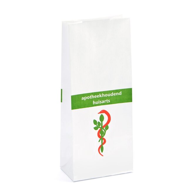 Zak papier apotheekhoudend huisarts 4 22 x 10 x 33 250 Stuks