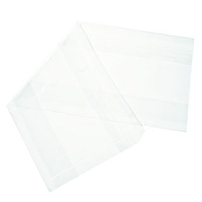 Zak transparant LDPE 38 x 14 x 8cm 1000 Stuks