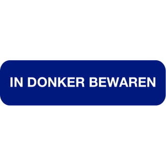 Blockland Strooketiket in donker bewaren 44 x 11mm 750 Stuks