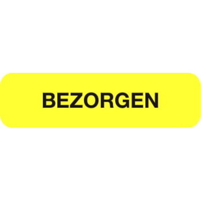 Strooketiket bezorgen 44 x 11mm 750 Stuks