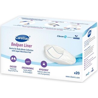 CareBag Ondersteekzak bedpanliner 20 Stuks