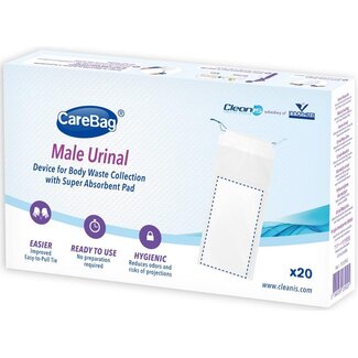 CareBag Wegwerpurinaal man 20 Stuks