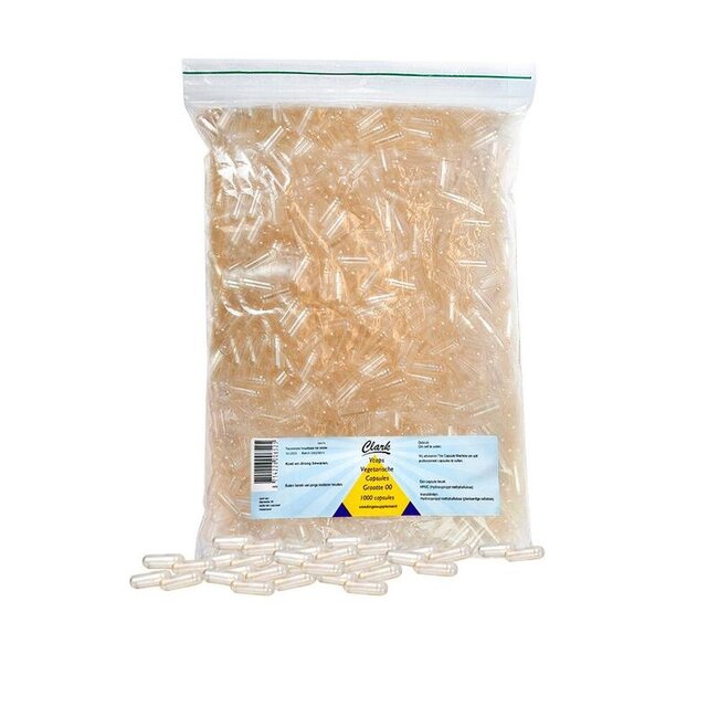 Capsules leeg vegetarisch maat 00 1000 Stuks