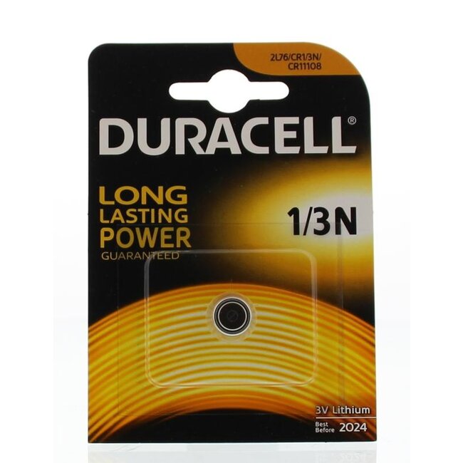 Duracell Batterij 1/3N lithium LBL 1 Stuks