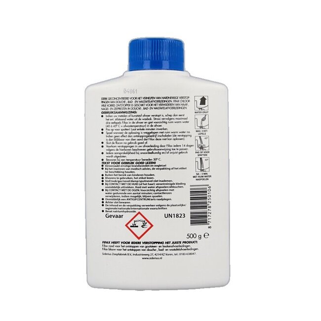 Fifax Déboucheur pour salle de bain 500 g