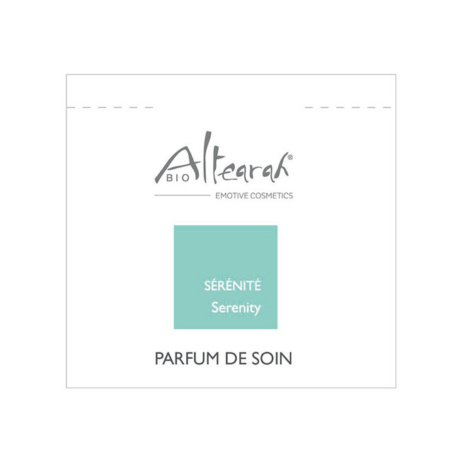 Sample Parfum de soin turquoise serenity 1ml 1 Stuks