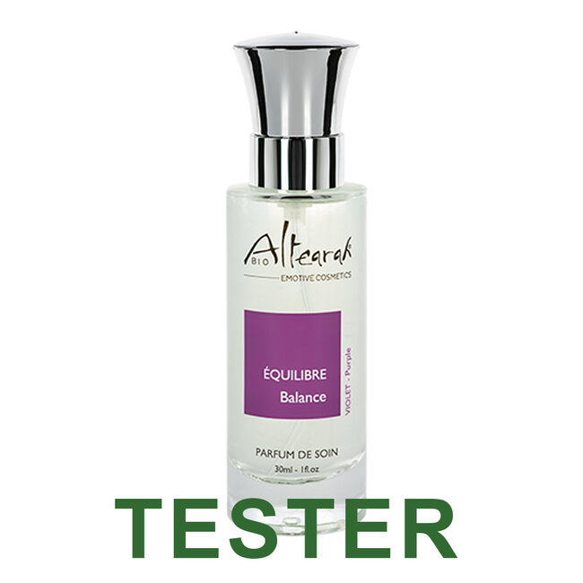 Parfum de soin violet balance 30ml 1 Tester