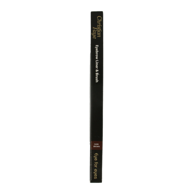 Eyebrow liner & brush dark brown 0.1 Gram