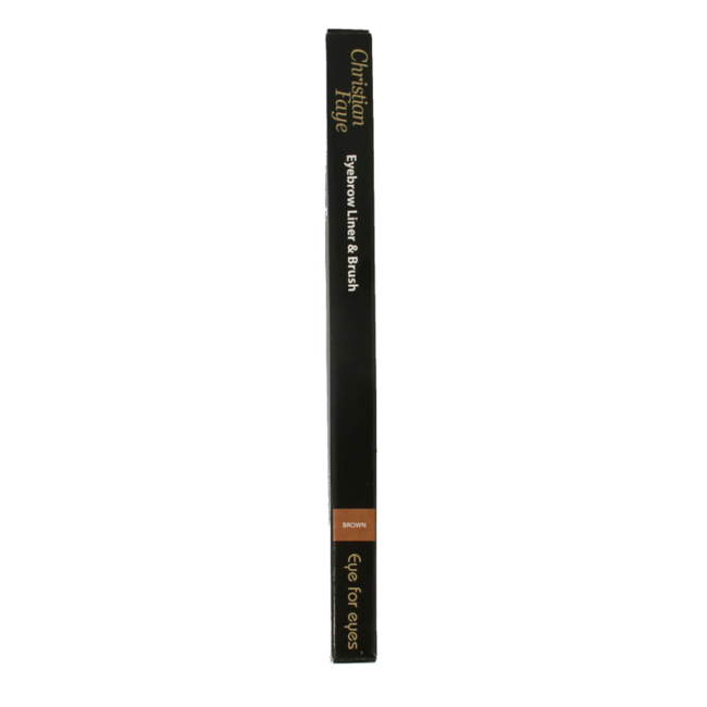 Eyebrow liner & brush brown 0.1 Gram