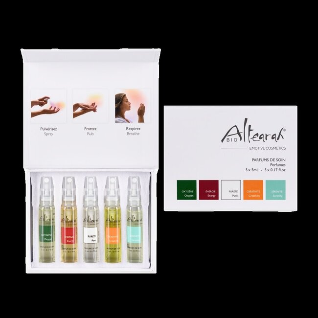 Parfum de soin essentials 5x5ml bio 1 Set