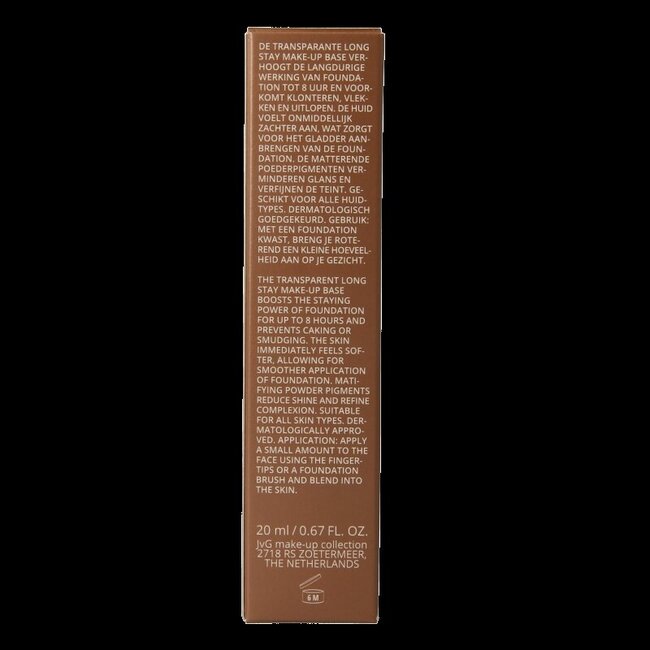 John van G Long stay make-up base fall in love 20 Milliliter